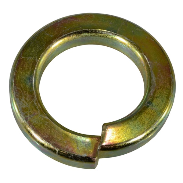Midwest Fastener Split Lock Washer, For Screw Size 1-1/4 in Steel, Zinc Yellow Finish, 5 PK 54171 - main